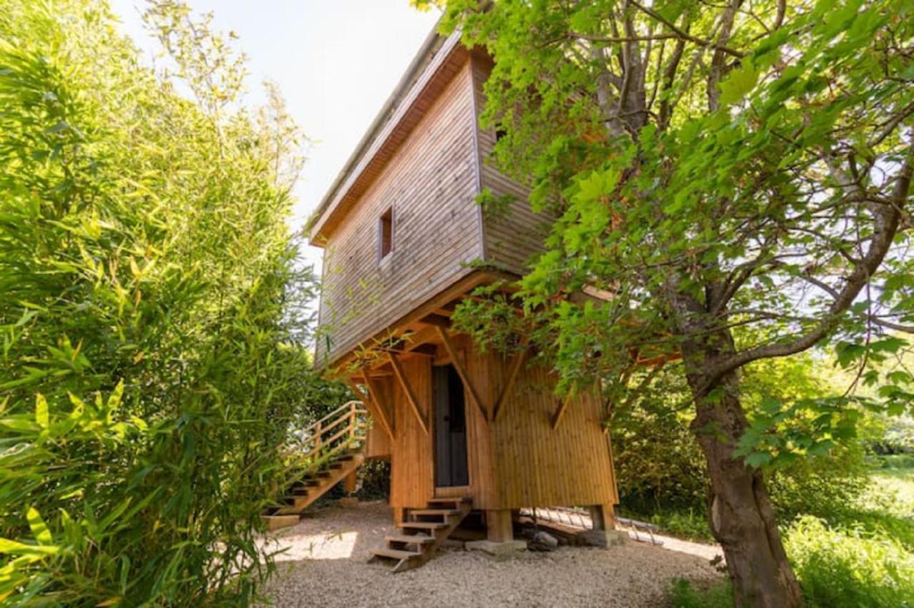 Cabane Perchee Vert  Exteriör bild
